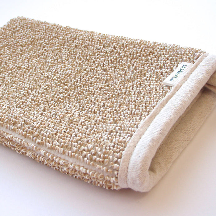 Sasawashi Deep Exfoliating Body Scrub Mitten