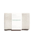 Sasawashi Mesh Body Scrub Towel - White
