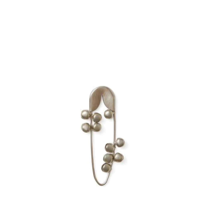Fog Linen Work Silver Safety Pin Bell: Small