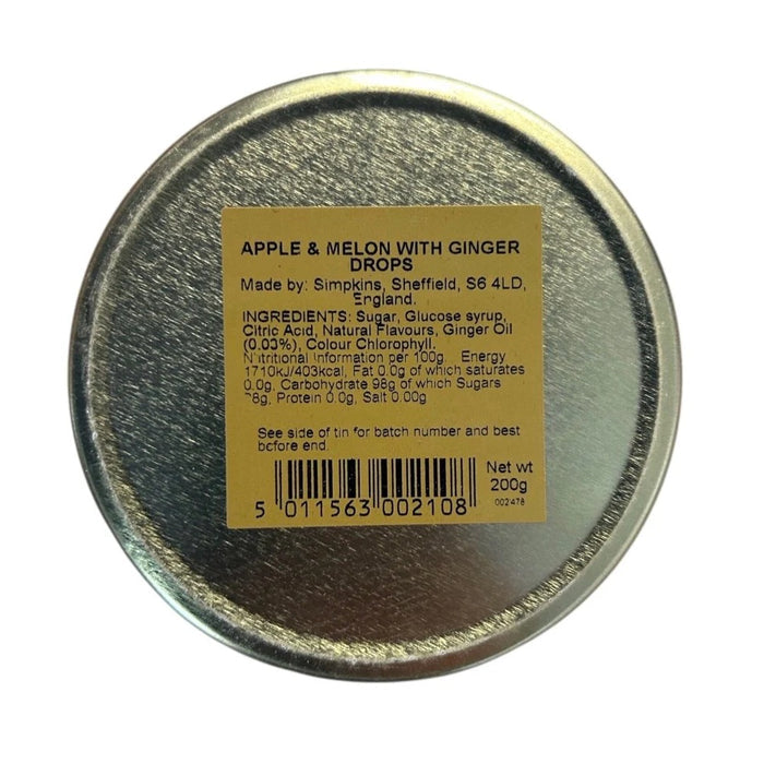 Simpkins Classic Warming Ginger Tin 200g