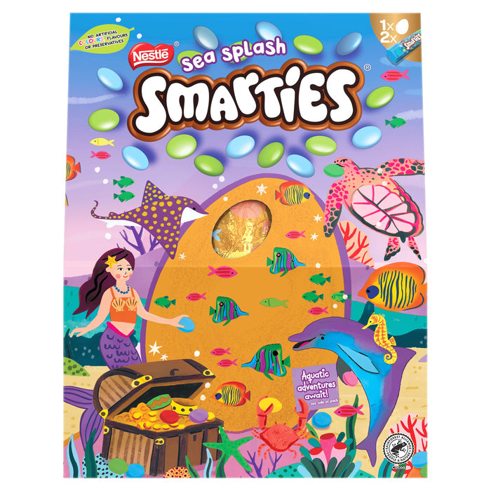 Smarties Giant Egg Sea Splash 226g product image
