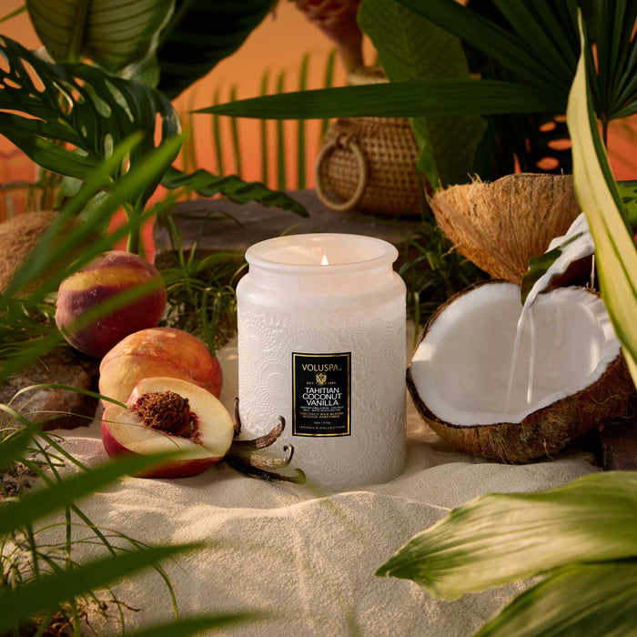 VOLUSPA Tahitian Coconut Vanilla 100hr Candle