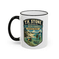 T.H. Stone Memorial Mug — Accent Rim & Handle 11oz/15oz