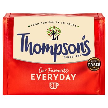 Thompson's Our Favourite Everyday 80 Tea Bags 250g product image