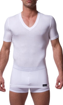 Tommy John Deep V-Neck Stay-Tucked Undershirt 2 pack