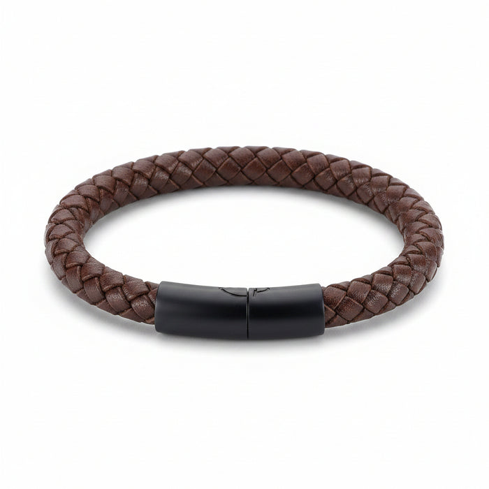 Trafalgar Leather & Silver Bracelet Collection