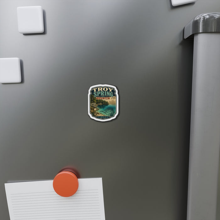 Troy Spring- Die-Cut Magnet