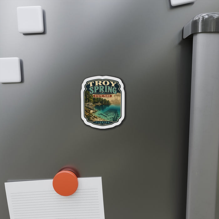 Troy Spring- Die-Cut Magnet
