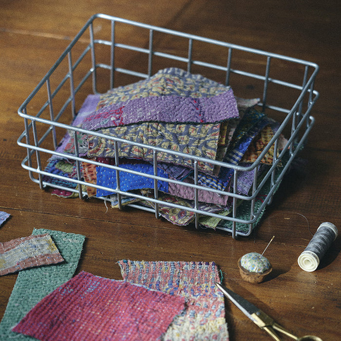 Fog Linen Work Zinc Pantry Basket